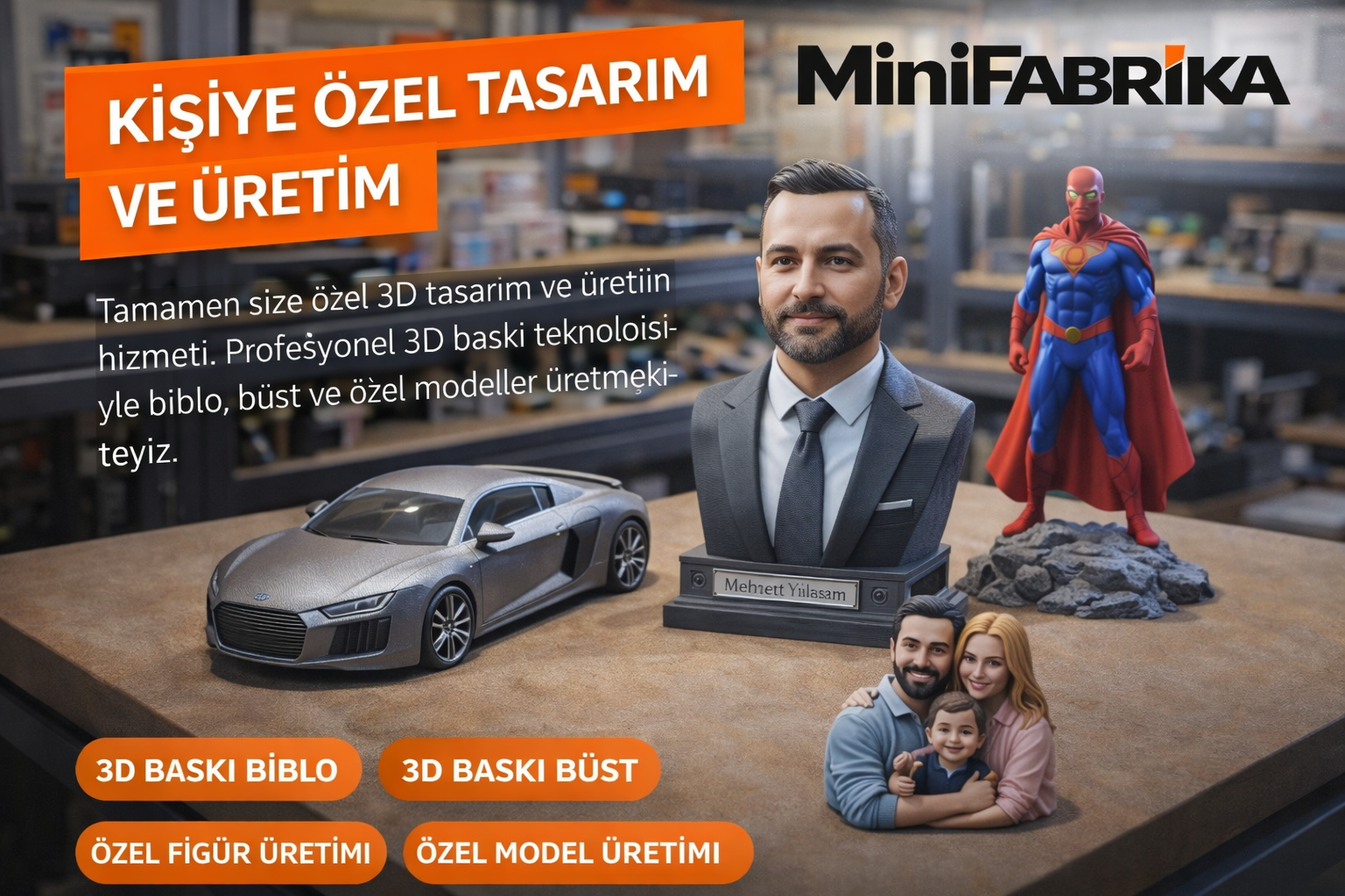 Kişiye Özel Tasarım ve Üretim